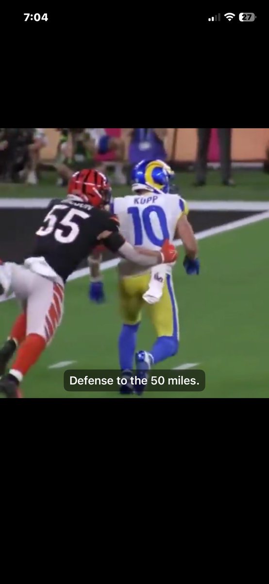 RamsPropGod's tweet photo. @BengalsCentral_ That’s not the shape of the “0” on Rams jerseys. Over it yet? https://t.co/oJ2lNW5m5t