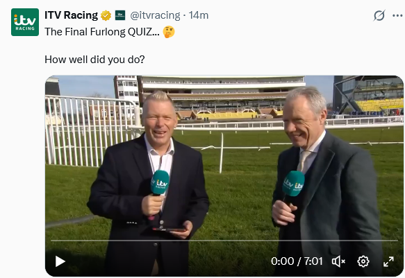 Uncle Ernie: Still following the gee-gees tweet media