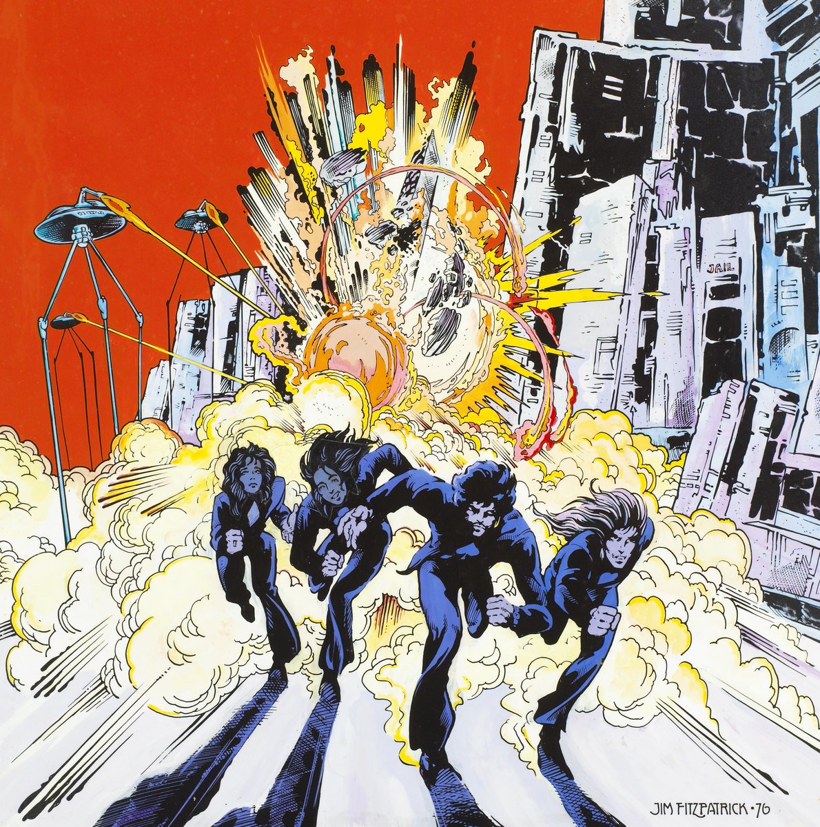 jimfitzpatrick's tweet photo. The Jailbreak Insert
Did you spend as much time staring at the inside as the cover?
The Jailbreak 50th Anniversary Print by Jim FitzPatrick comes out March 26th!
Newsletter Subscribers get the first option so sign up with the link in my BIO!
#JimFitzPatrick #Jailbreak50 https://t.co/tP8yzaKoZb