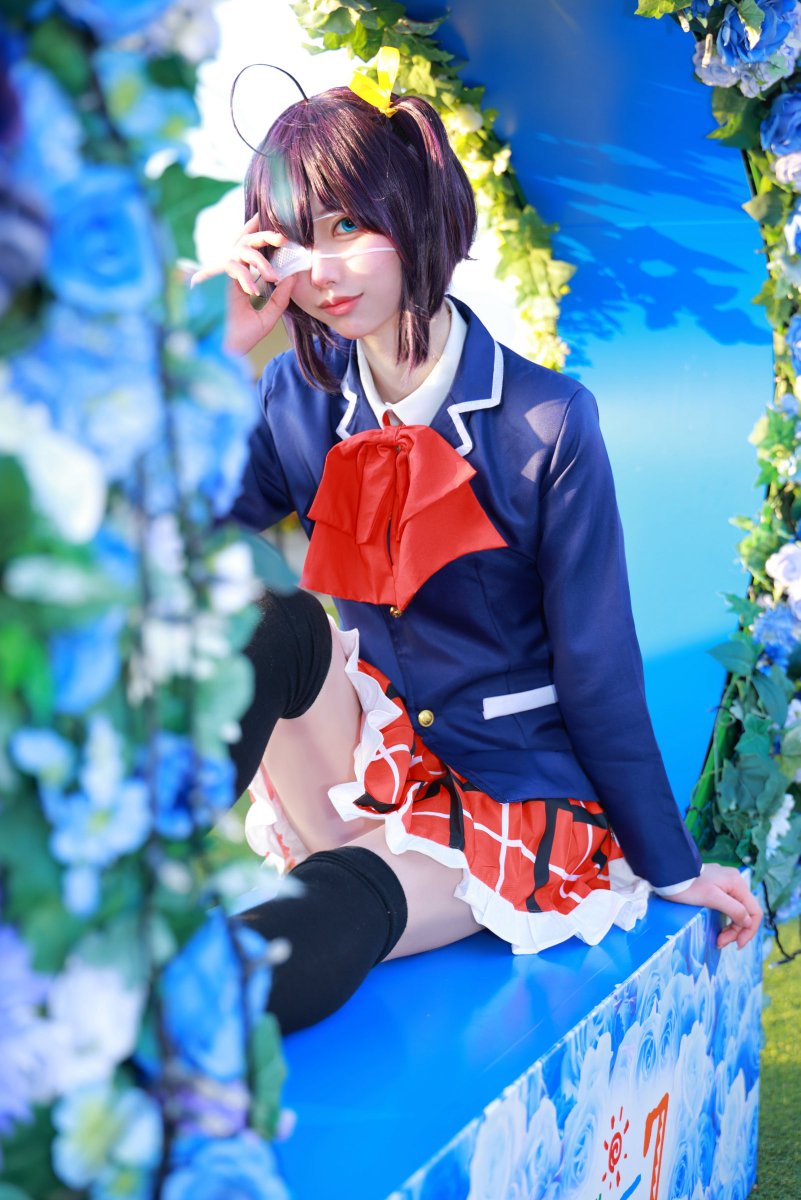 c_arare_'s tweet photo. ⚠︎︎ cos ⚠︎︎

⋆† 中二病でも恋がしたい！/小鳥遊六花 .+ﾟ

photo▷茶柱さん
 #アコスタひらパー https://t.co/lGfYIEjeip