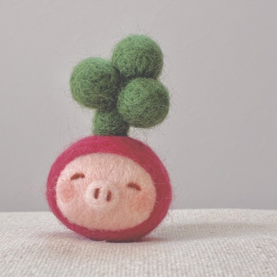 羊毛フェルトのとんさん tweet media