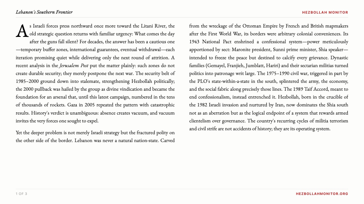 Hezbollah Monitor Inc.™ tweet media