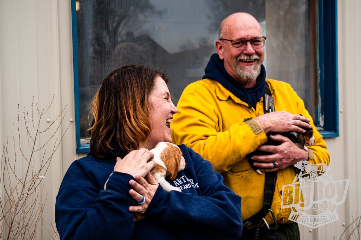 🐶 Backup arrived just in time at the Arthur Volunteer Fire Department during the Morrill Fire on Saturday, March 14, 2026. Arthur was one of 32 volunteer departments to initially respond to the historic Nebraska blaze.