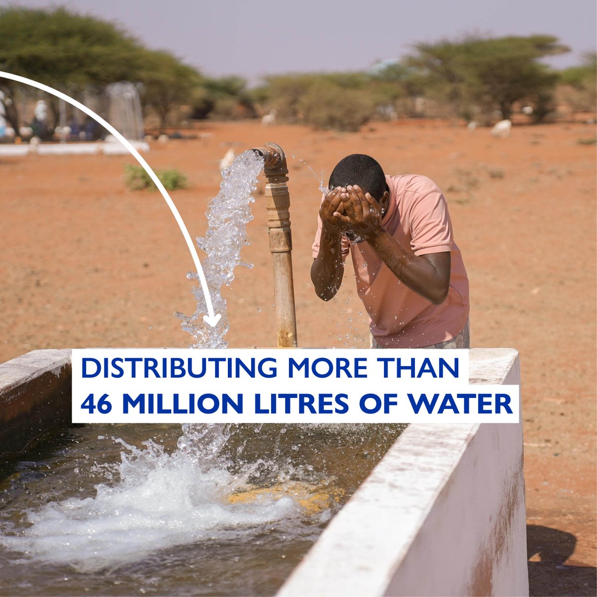 When water reaches every home, stability, dignity and hope grow.

In #Somalia, drought-driven water shortages are forcing families to move in search of survival.

IOM is delivering life-saving WASH support while investing in long-term water solutions.

#WorldWaterDay2026 #WWD2026