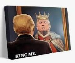 Commission of Fine Arts, entirely Trump appointees, OK'd a 24 K coin, going against 31 U.S.C. 5114 (skirting law by making it a 'commemorative' coin). Only deceased POTUS' image can be on U.S. currency.
Image: An angry old man, not a thoughtful, discerning POTUS.