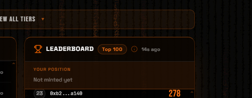 gameoddev's tweet photo. @orangepillonbtc minted a lot batches, but still nothing @orangepillonbtc https://t.co/8kW6zOXiYD