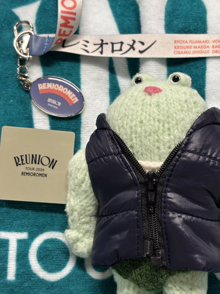 MRu510's tweet photo. マッチョなカエルと再始動。
🎸

#レミオロメン
#reuniontour2026

\\ﾚﾐｵﾛﾒﾝｯｯ// https://t.co/Lw8FdzFvDJ