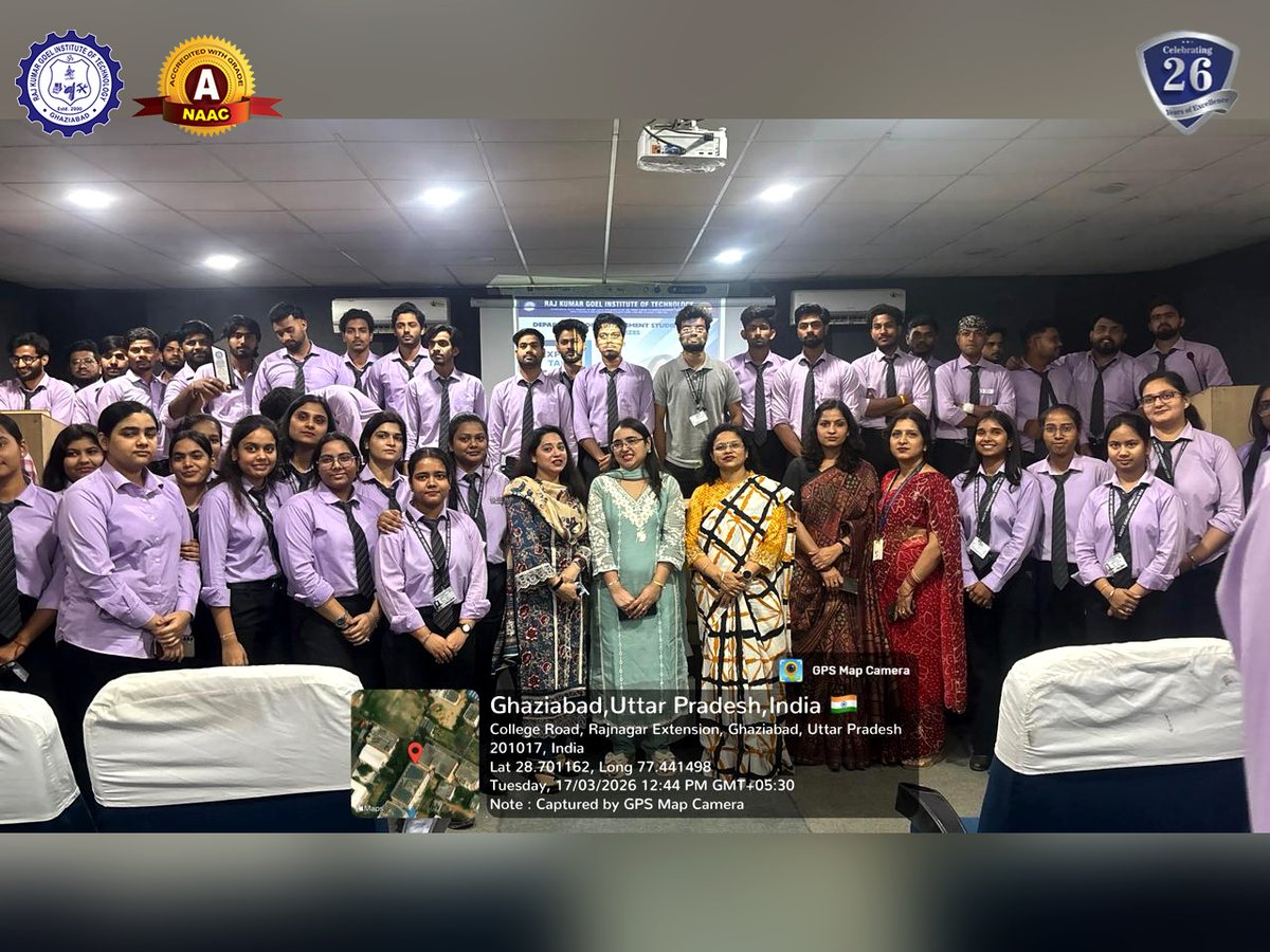 rkgit_'s tweet image. The session provided practical guidance on using AI responsibly in academic research and publication.
The session was highly interactive and informative.
Some Glimpses of the talk are :
#ExpertTalks #career #college #rkgit #NCR