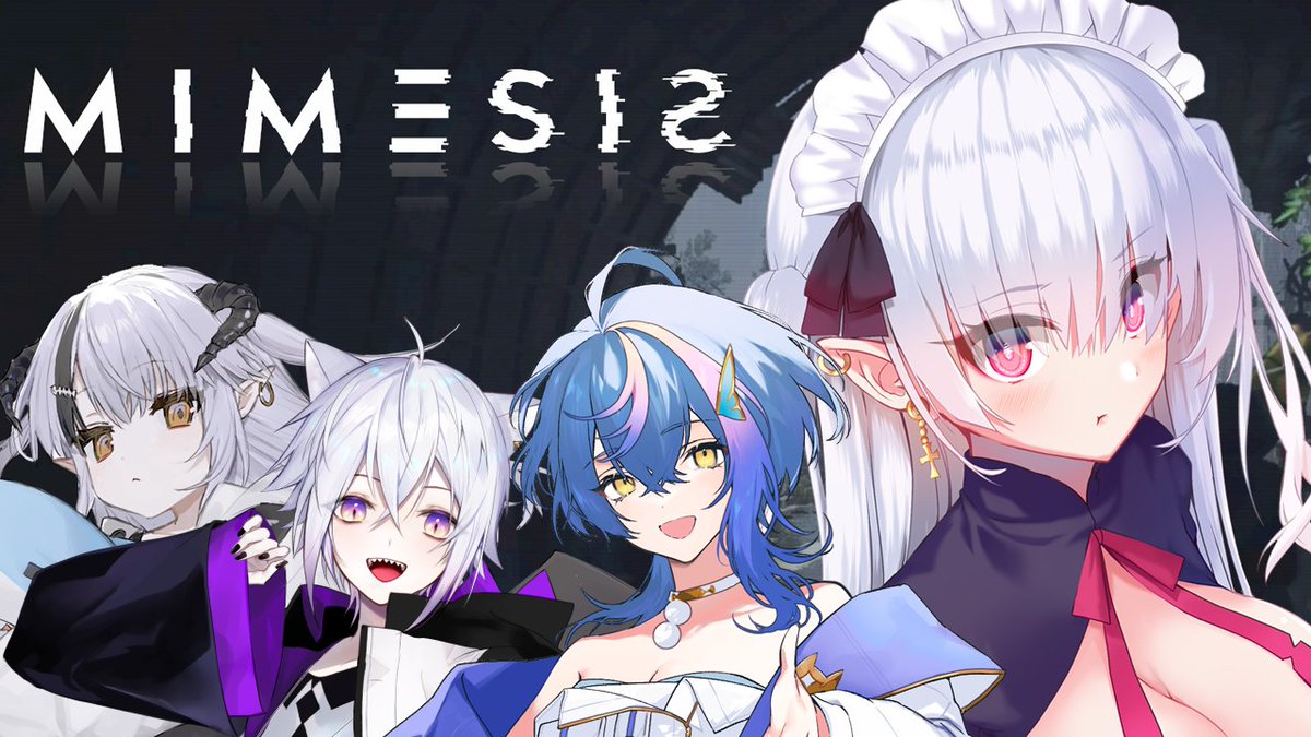 nakamuramessiah's tweet image. 🌟3月21日 21:00-

このあと21時からはミメシスコラボ～！
はじめてのミメシスなのでとてもどきどきしています、どんな感じなんだろう…こわいな……

【 #MIMESIS 】初見ミメシス～！偽物AIに負けないぞっ【 猫秘ぺる / 瀬戸乃とと / さめる / 中村メシア 】 youtube.com/live/clVd24rAm… @YouTubeより