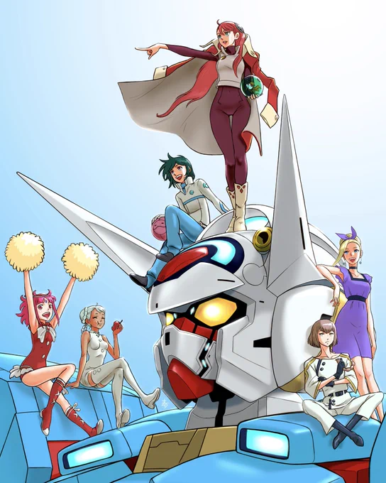 #見つけてくれてありがとう祭開幕 ガンダム以外も描く人なんですよ