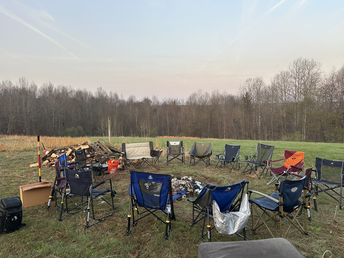 AdamStauffer37's tweet photo. @MartySmithESPN; little camping in Powhatan, VA https://t.co/t3xM137Ih6