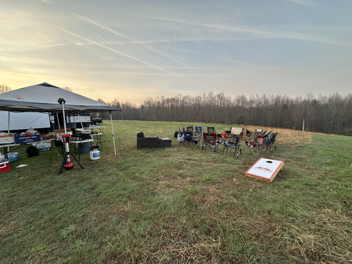 AdamStauffer37's tweet photo. @MartySmithESPN; little camping in Powhatan, VA https://t.co/t3xM137Ih6