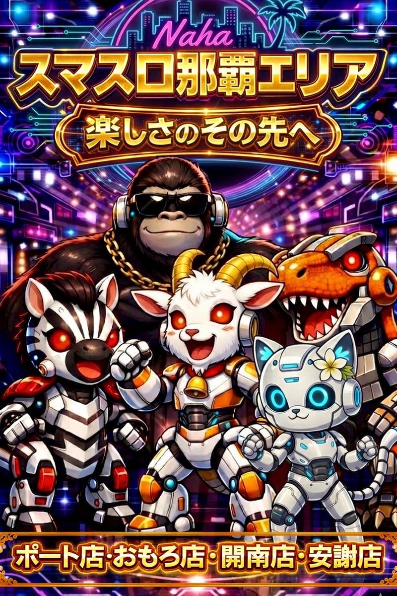 しまうまてん（那覇アニマルエリア） tweet media