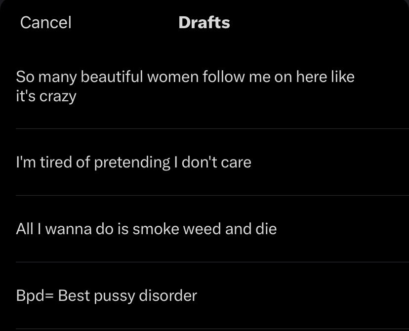 onlyyagirl_'s tweet image. #thoughts