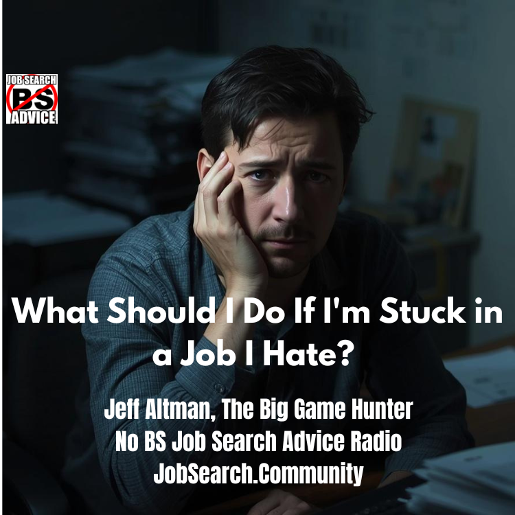 TheBigGameHuntr's tweet photo. EP 1741 What should you do so that your job doesn't eat you up from the inside? https://t.co/e43qiXeXyh #careerpodcast #podcast #nobsjobsearchadviceradio #thebiggamehunter #jobsearchcoaching #asktheexpert #asktheexperts #askthebiggamehunter #jobsearchcommunity #jeffaltman https://t.co/rjN2shcZ8s