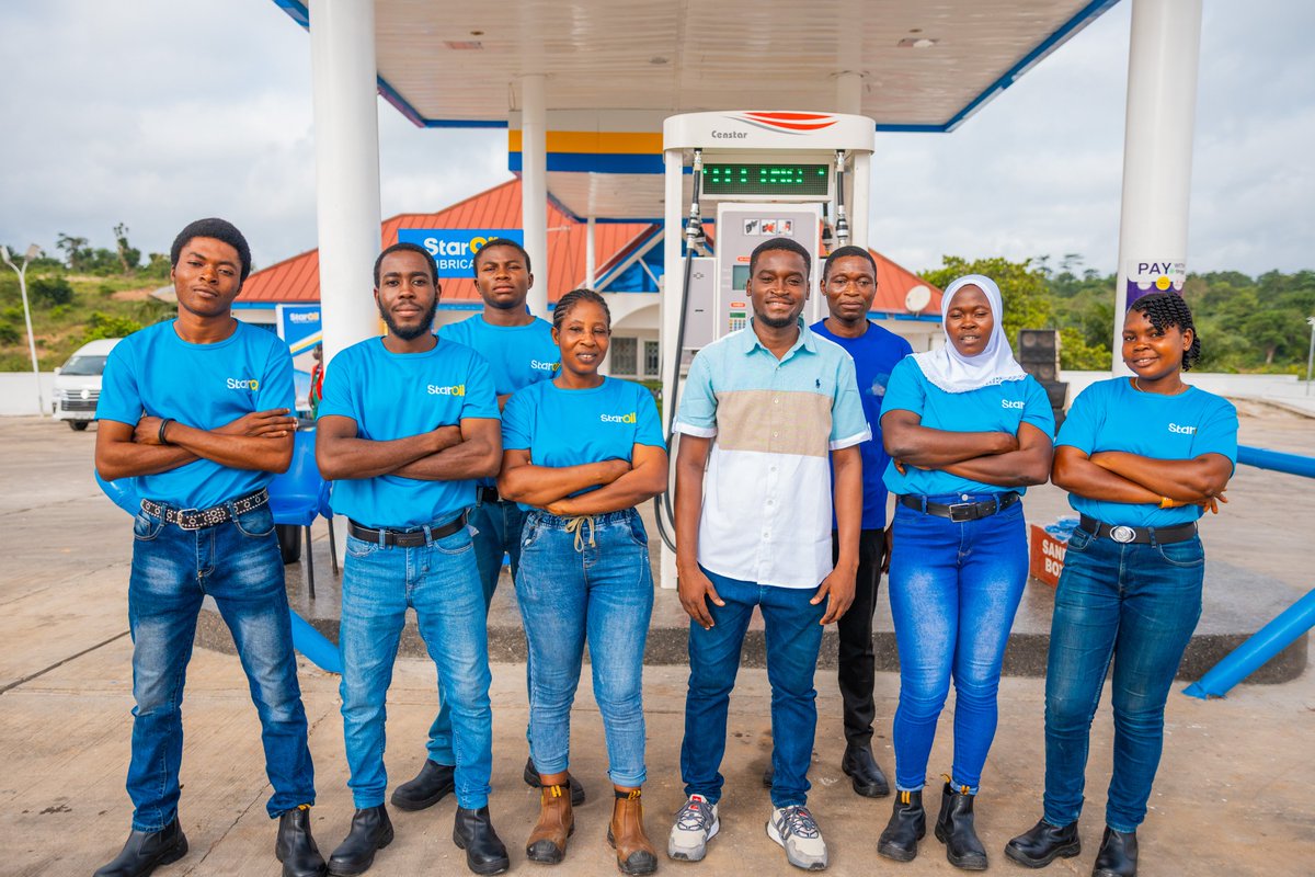 staroilghana's tweet image. #PHOTOSTORY | Official opening of our latest station at 𝐎𝐟𝐟𝐢𝐧𝐬𝐨-𝐒𝐚𝐤𝐚𝐦, in pictures.

Find us on Google Maps: maps.app.goo.gl/cQqiLKS64KHiuz…

We look forward to serving you!

#EveryDropCounts 
#QualityYouCanAfford
#StarOilGhana
#IamAStarSaver