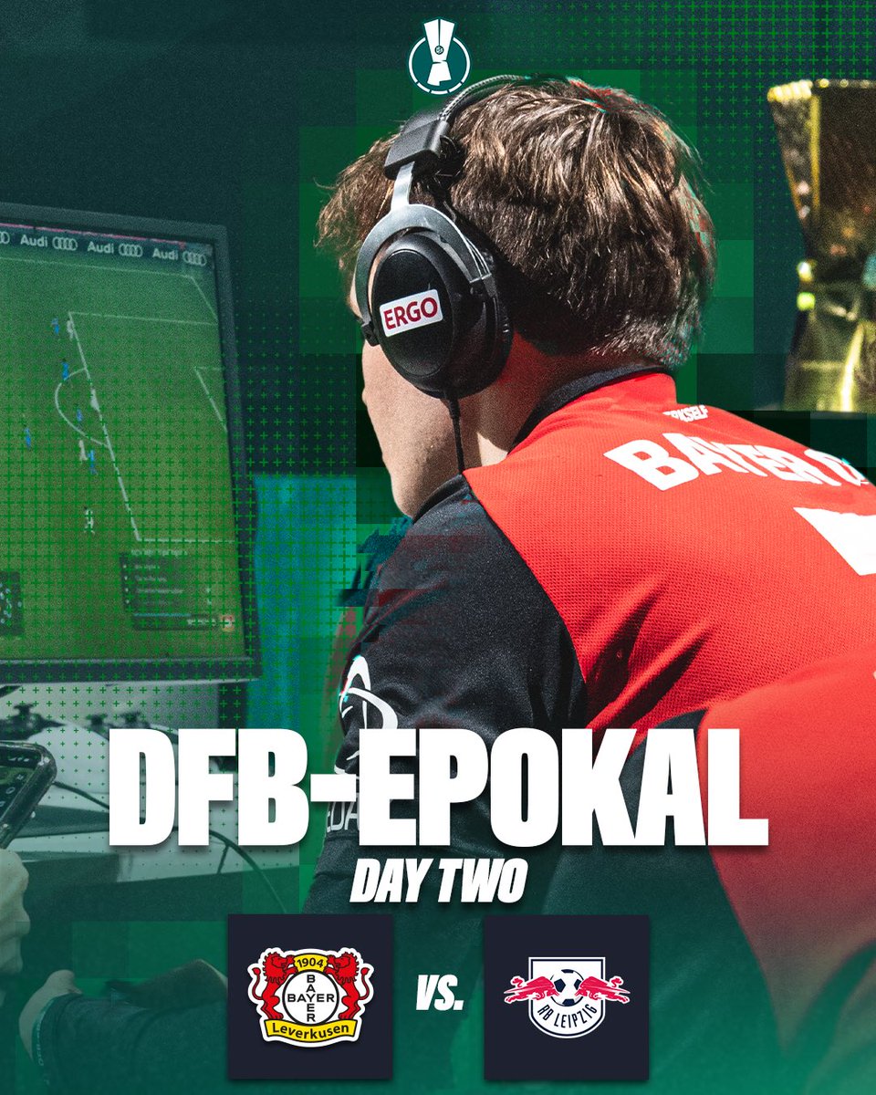 b04esports's tweet image. It goes on! DAY 2 - DFB ePokal 🏆🔥

Semi-final 🆚 @rblzgaming 
⏰ 16:45

Watch live: twitch.tv/dfb_official

Support us today! 🤝🏽

#b04esports #dfbepokal