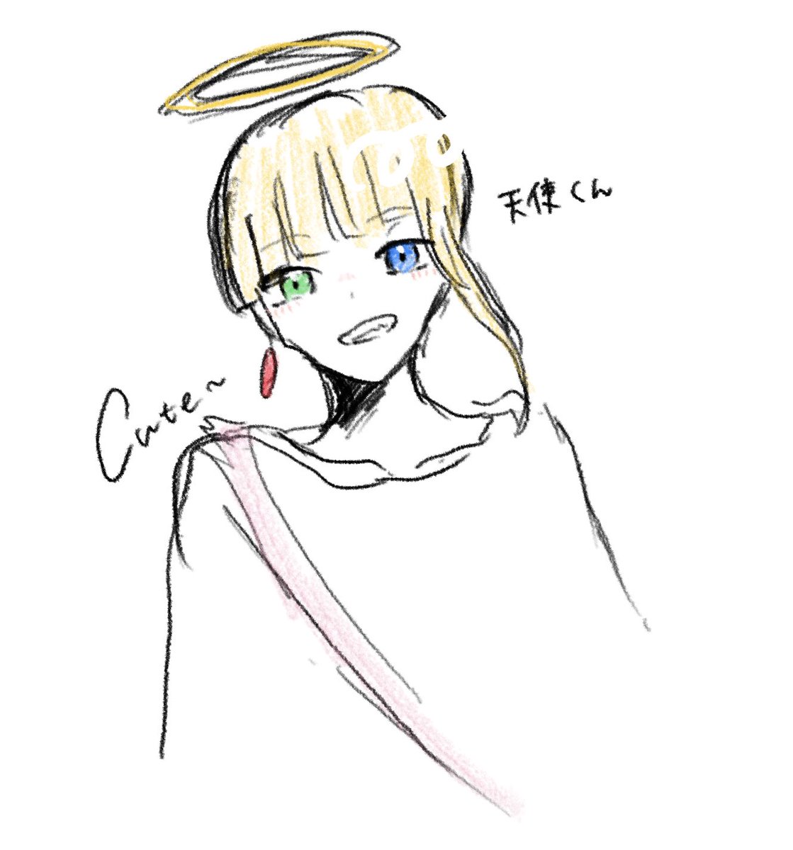 moonbeast17's tweet photo. スマホをあまりみないなどして生きています　情報を見る余裕がない！
久しぶりに絵を描いたよ https://t.co/eok1GyXtw1