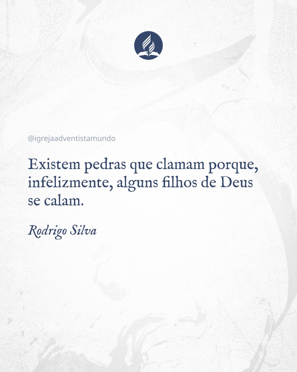 adventistaspt's tweet photo. Ficar em silêncio é confortável, eu sei. Mas você não pode dizer que ama a Deus e se calar quando tem a chance de se posicionar. Alguém está esperando a coragem que você vive adiando. Até quando você vai se esconder?

Comente "coragem" se você decide falar mais de Deus.. https://t.co/Mp3dfDKZLH