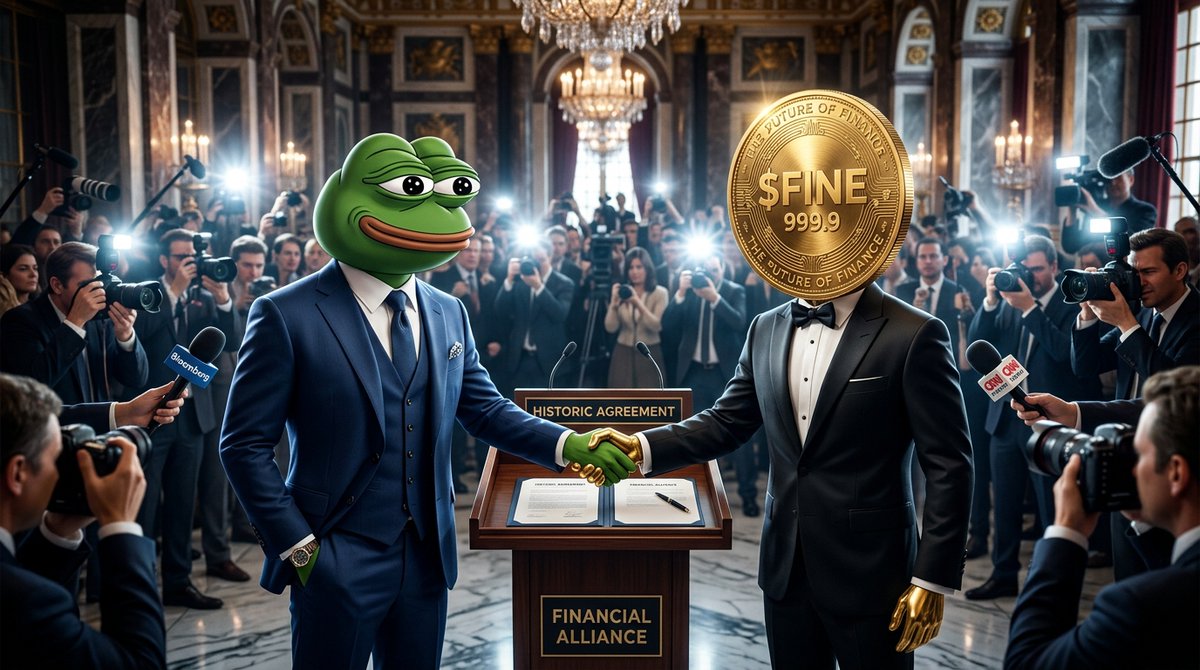 fine999_pro's tweet photo. History isn’t written by chance — it’s built through bold moves and strong alliances. $FINE999.9 is stepping into that legacy. 🤝✨ https://t.co/Y3jZIXhiFa