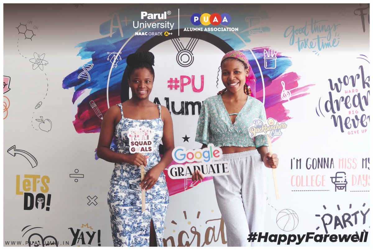 Parul University Alumni Association tweet media