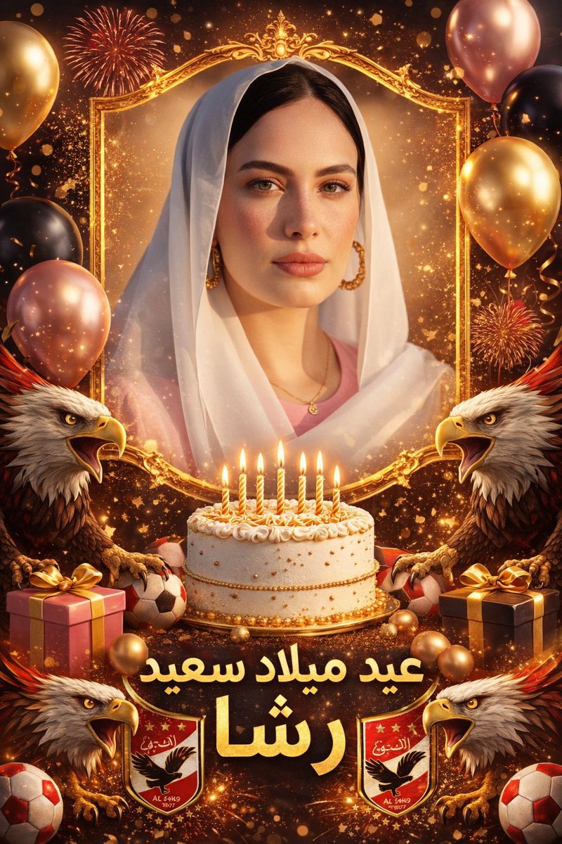 كل سنة وأنتي طيبة وبخير رشا <a href="/PenAlahly/">𝓡𝓪𝓼𝓱𝓪🕊</a>  وعقبال 💯 سنة