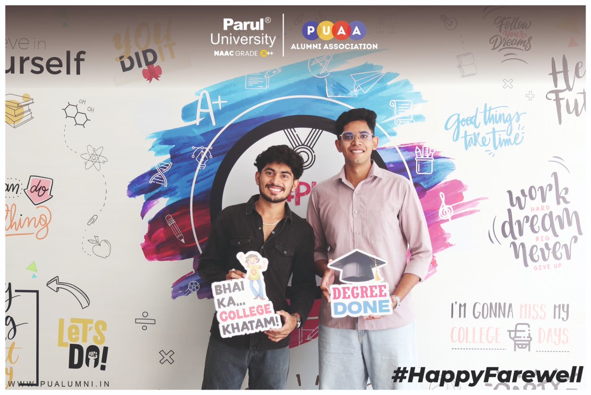 Parul University Alumni Association tweet media