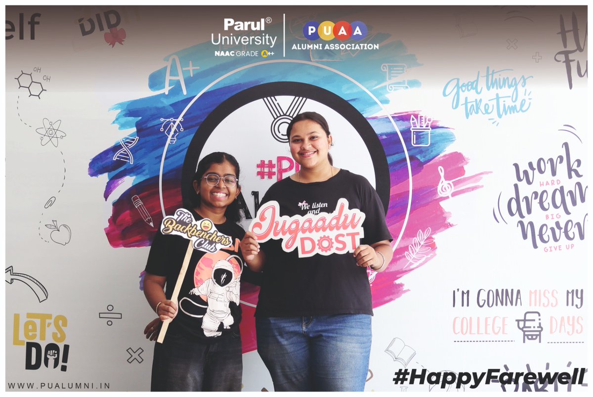 Parul University Alumni Association tweet media