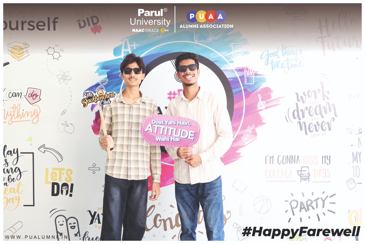 Parul University Alumni Association tweet media