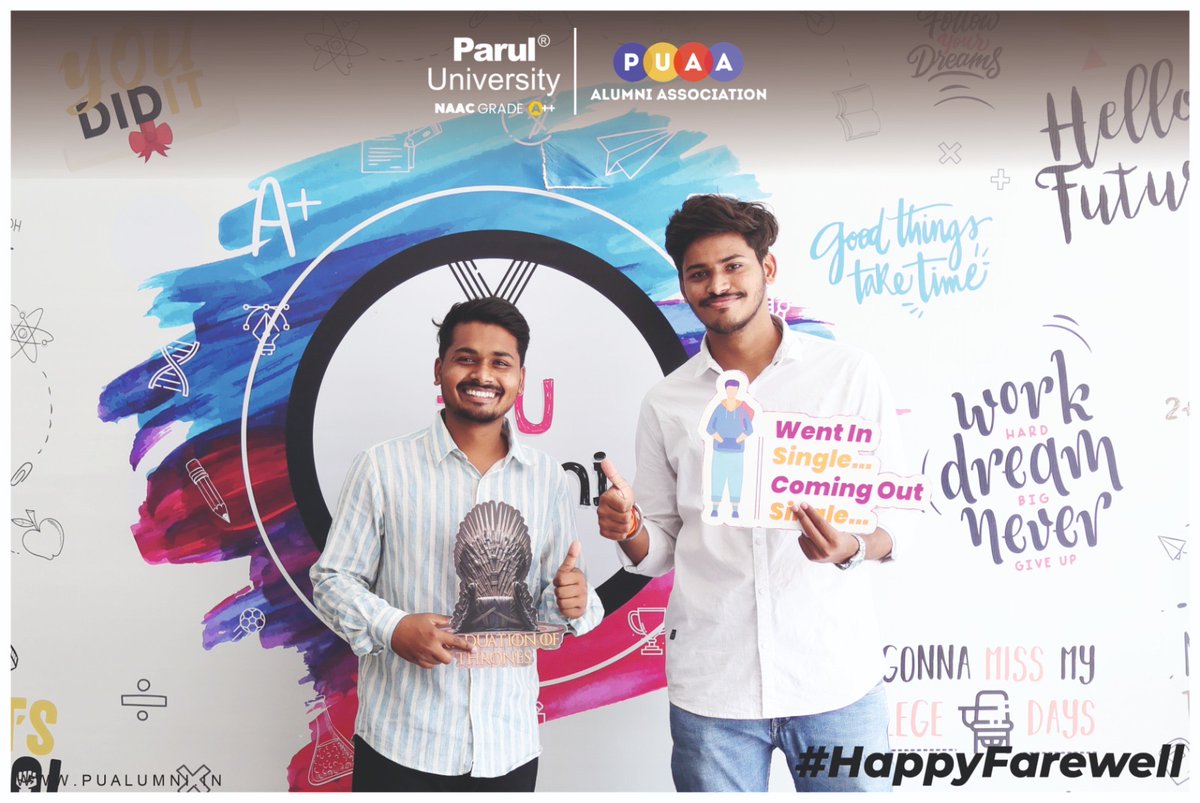 Parul University Alumni Association tweet media