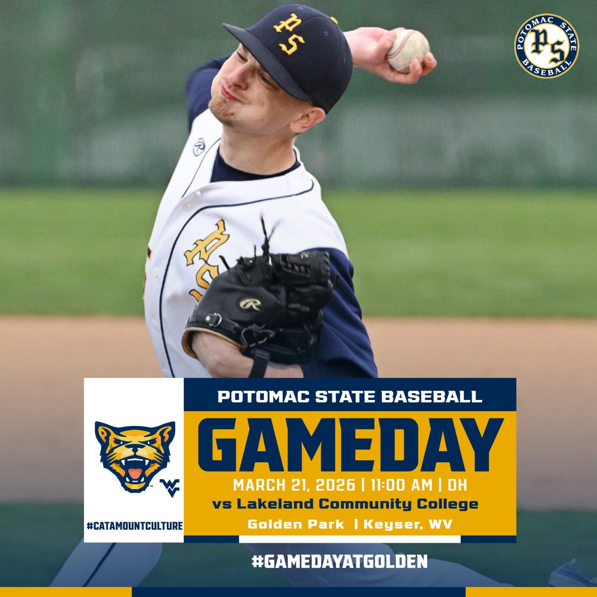 Potomac State Baseball tweet media