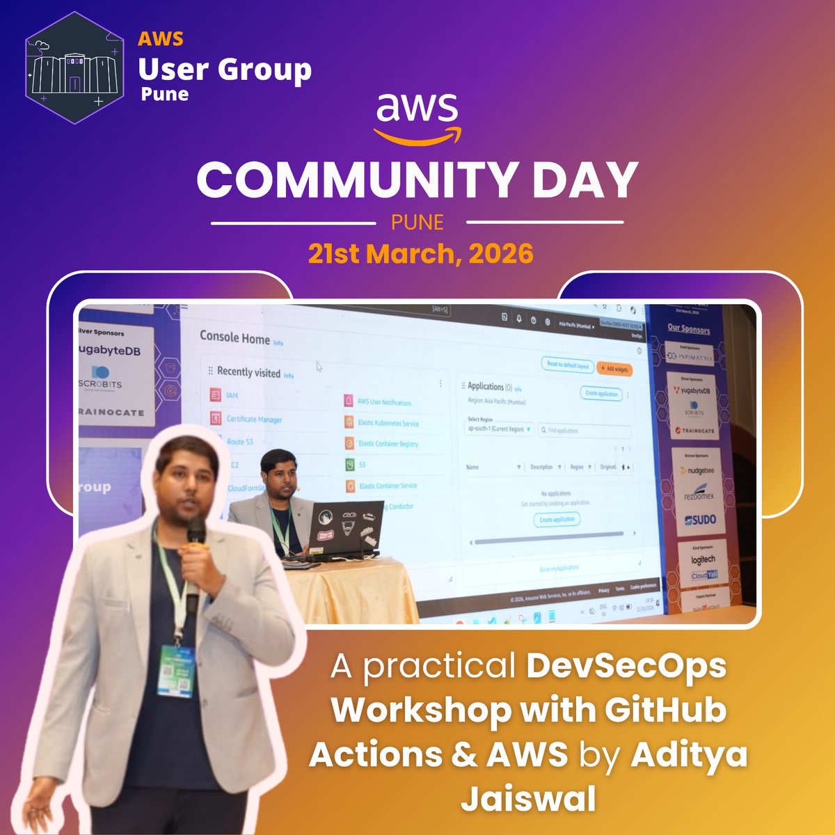 AWS User Group Pune tweet media