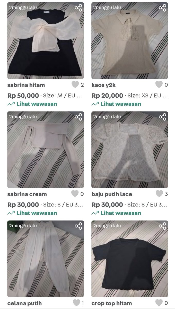 simp4mingyv's tweet photo. wts baju, kaos, crop top, celana pendek, sandal, sepatu detail bisa px yaaa, bisa oren, dom malang 💗 https://t.co/M0pormgmIf