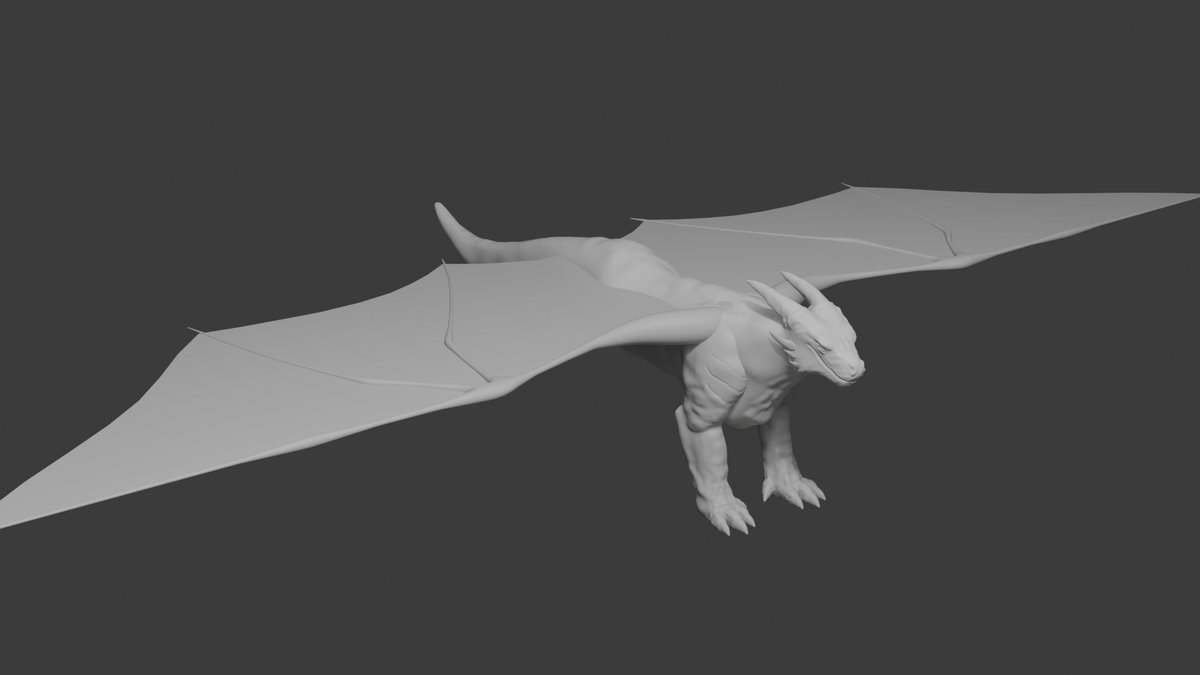 NoctisTheDread's tweet photo. The big Boi got some gains now. Next step is adding some hind legs. https://t.co/yEP3OpTks7