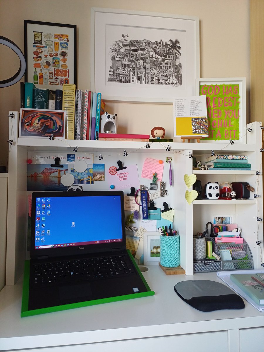 It's only taken 10 months but I've finally got my laptop keyboard fixed after spilling coffee on it 🙈

In celebration I've reclaimed my desk from the kitchen dumping ground 😅