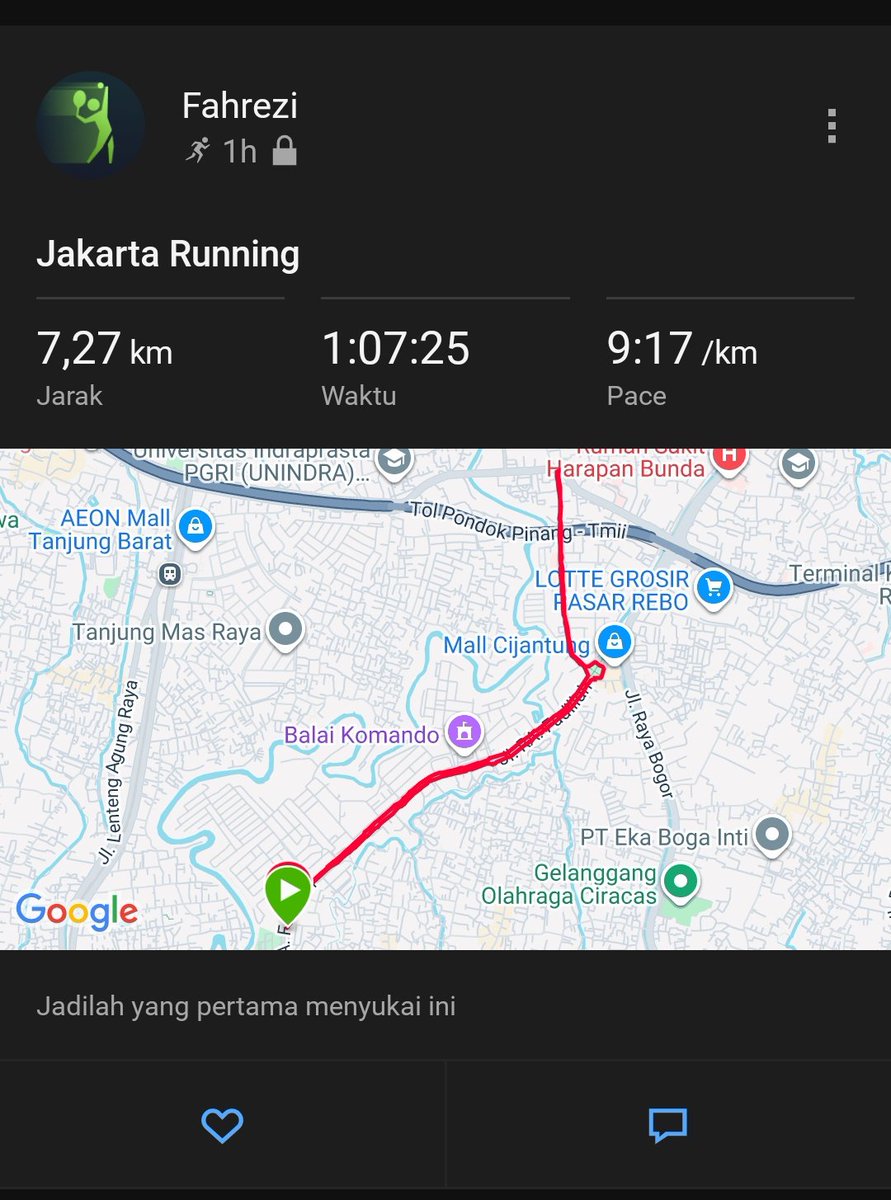 ReziIzra's tweet photo. #CeritaLy dari kemarin sampai skrg kegiatannya workout terus @Lily_JKT48 hehehe, bahkan sampai lebaran juga padahal tadinya mau running #lebaRUN tapi sore ini hujan jadinya angkat beban aja btw lebaran kali ini jgn lupa ya kamu #HealtLy nya ya. https://t.co/7hTbotg3Om