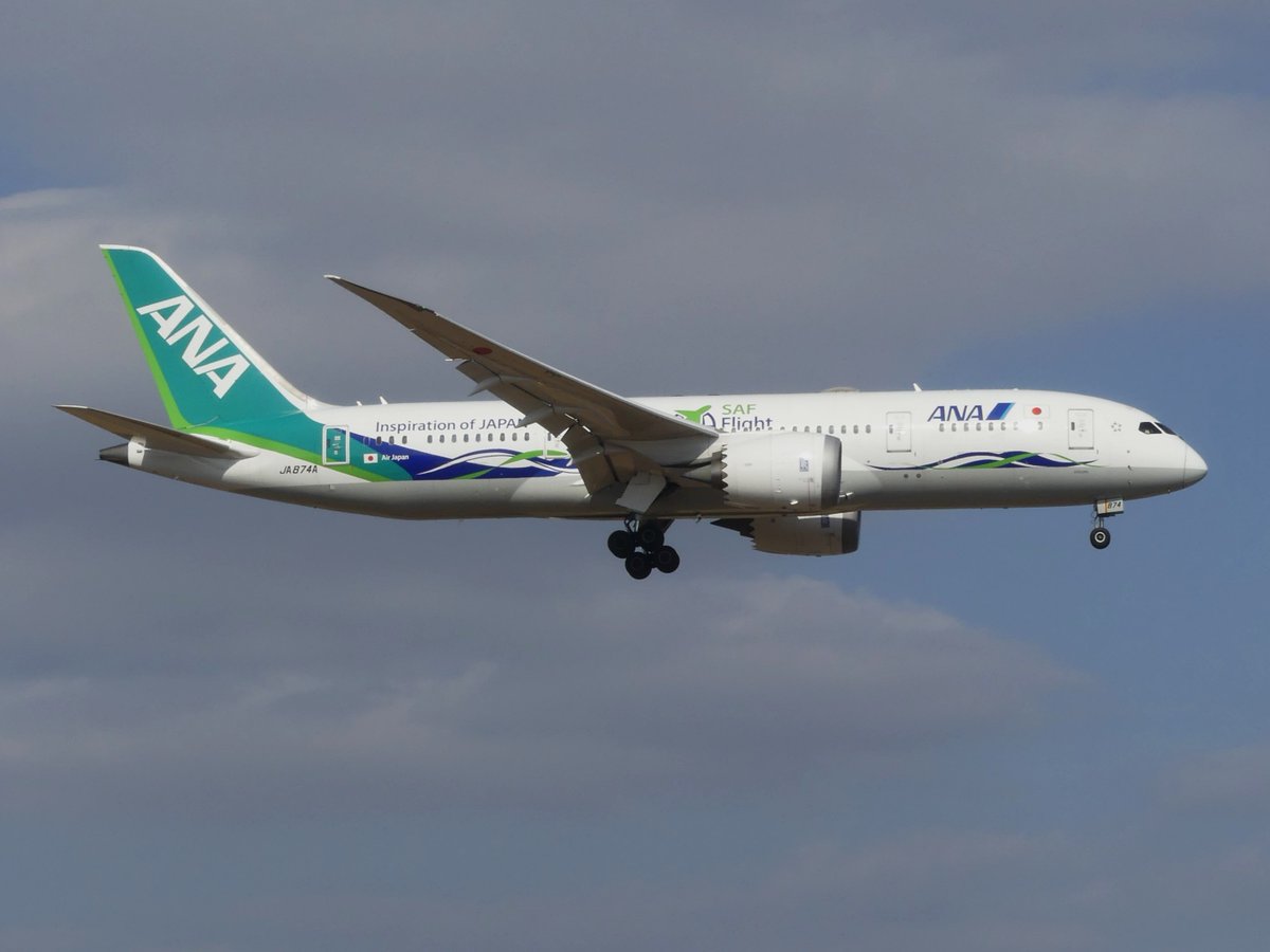 ten_koji1103's tweet photo. 2026/3/17成田国際空港外周にて　16L下り
NHのドリームライナー
ANA　B787-8　
ANA Future Promise Livery
All Nippon Airways
#ソラマニ_ヒコーキ 
#ANA 
#B787 
#ANAGreenJet 
#ANAFuturePromise
#JA874A https://t.co/CpElFMv1qp
