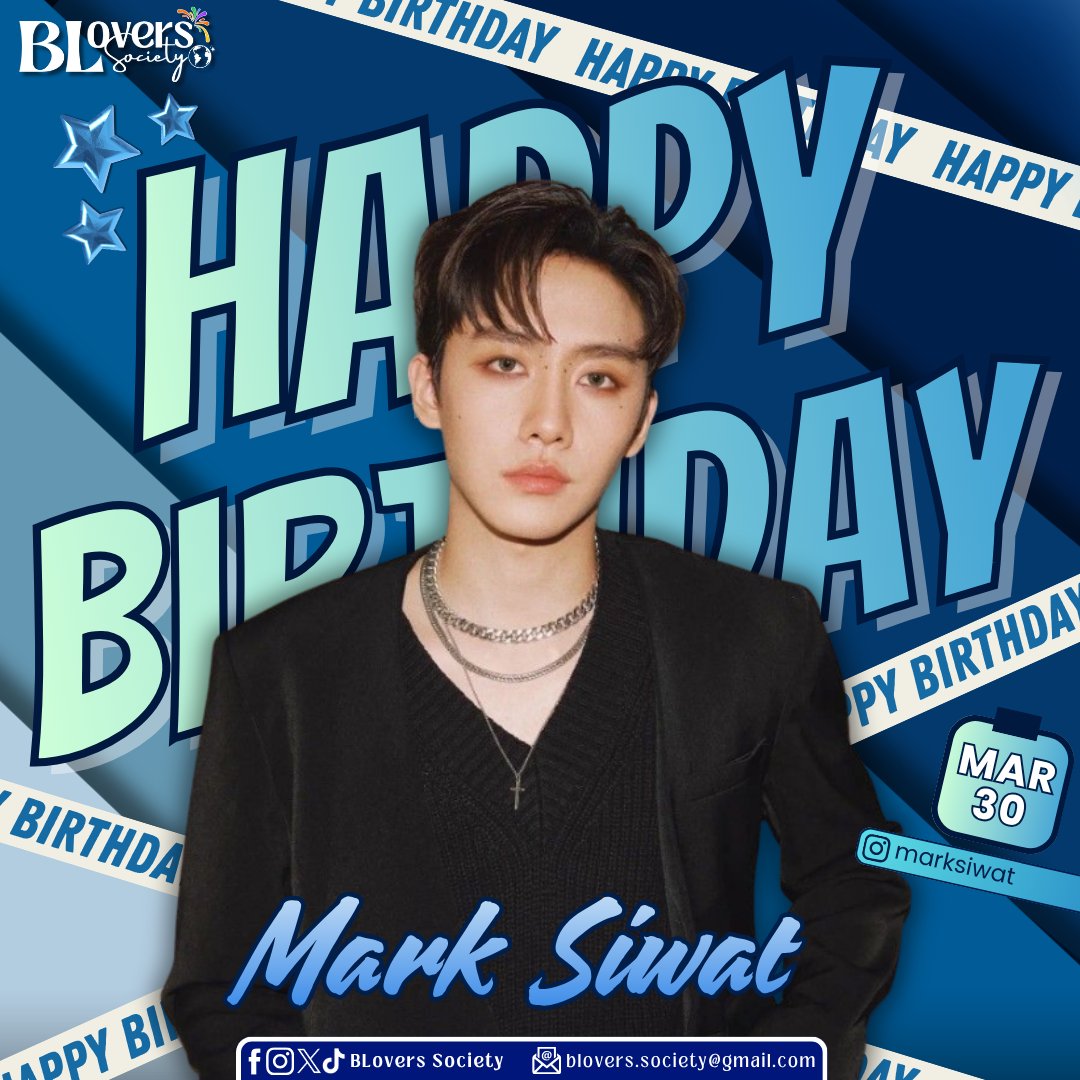 bloverssociety's tweet photo. 𝑰𝑻`𝑺 𝒀𝑶𝑼𝑹 𝑴𝑨𝑮𝑰𝑪𝑨𝑳 𝑫𝑨𝒀!💙🪄
Happy Birthday, Mark! 🎂
May your special day shine with happiness, uplifting energy, and magical surprises.💫
With love, BLovers Society. 🫶🏻
#26thBDMarkSi
#MSIWAT
#Marksiwat
#HBDMark
#BLoversSociety https://t.co/wqI8tcdLTD