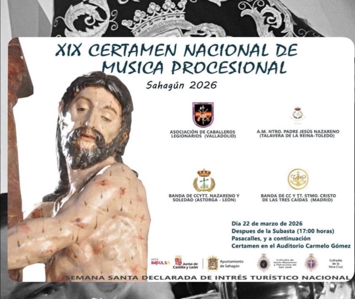 Mañana estaremos por tierras leonesas.

#suenatrescaidasdemadrid⚓️