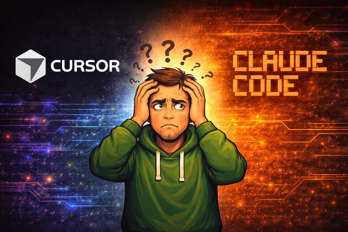prostooleg1's tweet photo. Hey vibe coders - anyone switched from Cursor/Antigravity to Claude Code? Notice a real difference?
Heard Opus 4.6 feels better in Claude Code vs Cursor - is it because it’s “native” to Anthropic?
Would love your take 🙏 https://t.co/pEhkHmvhug