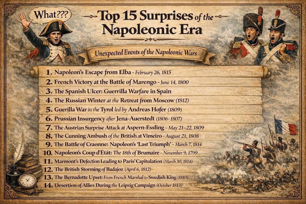 Generals and Napoleon tweet media