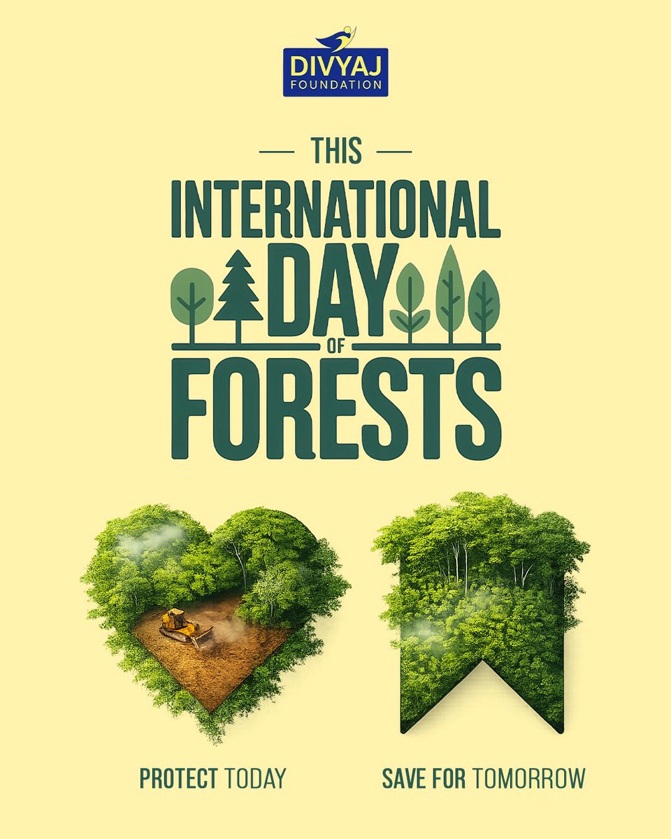 Forests are not just landscapes,they are lifelines. 🌿

They protect, nurture, and sustain not just nature, but all of us.
This Forest Day, we are reminded that conservation is not a choice,it is a responsibility we share.

Because when we protect our forests, we protect our
