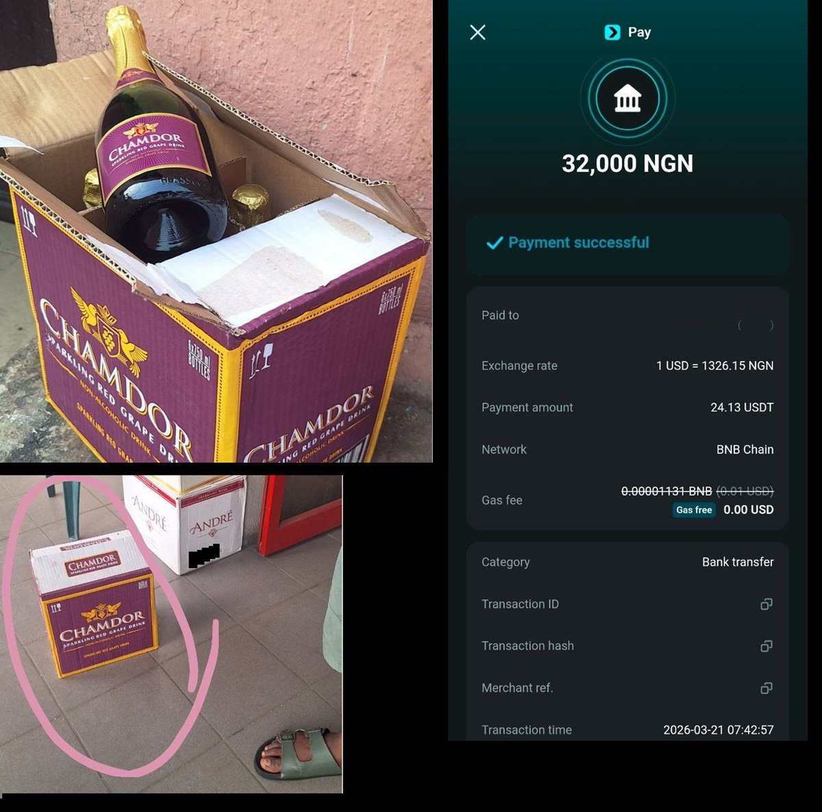 RealBiafraCoin's tweet photo. A #Biafran has used #USBT ₵ to buy wine 🍷🍷🎉! What are you doing with your #Biafracoin ₵ ? https://t.co/hK7kRQcXvi