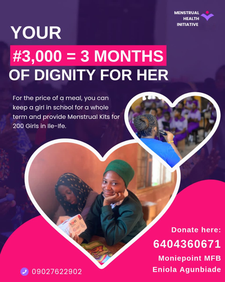 Menstrual Health Initiative tweet media