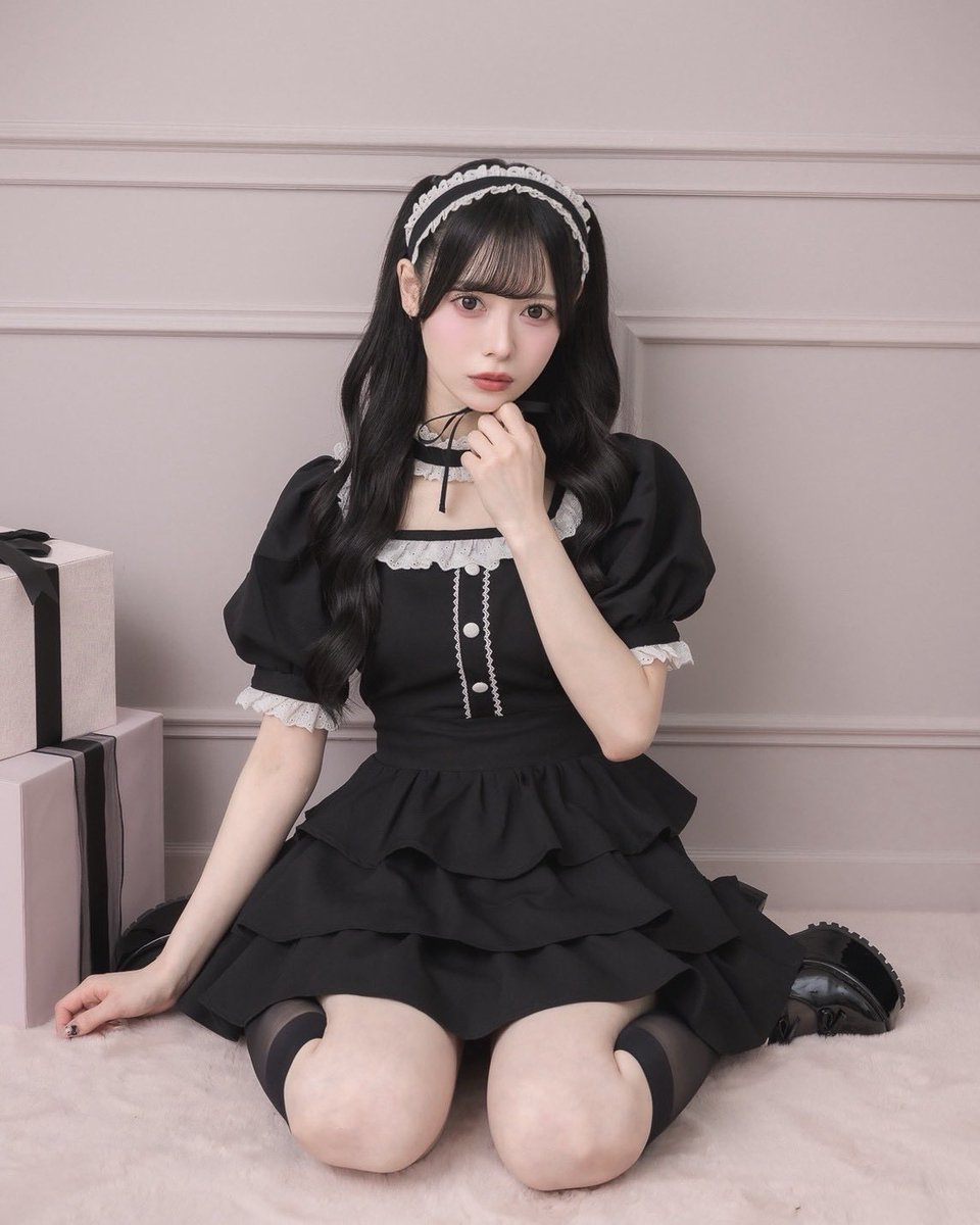 pium Spring Collection 🎀／ ♡ヘッドドレス付きコットンフリル