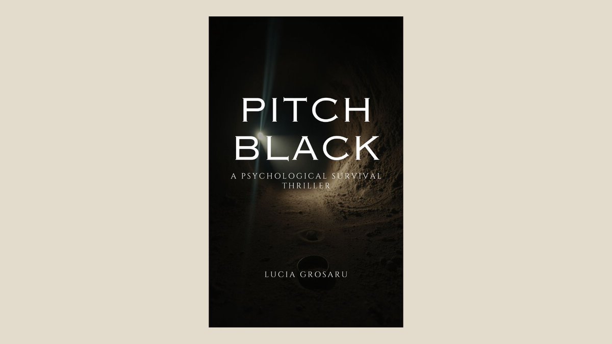 LuciaGrosaru's tweet photo. The most dangerous traps don’t stop you — they turn you into a part of their mechanism.

Pitch Black is now on Kindle and Kindle Unlimited.

https://t.co/MdiR0y4cNs https://t.co/DhCr10BWSt