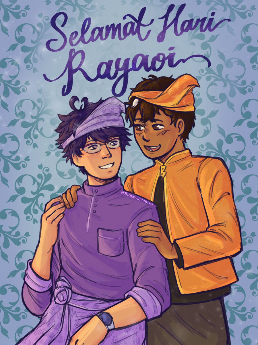 Nazeem 💜🧡 rivals otp enjoyer tweet media