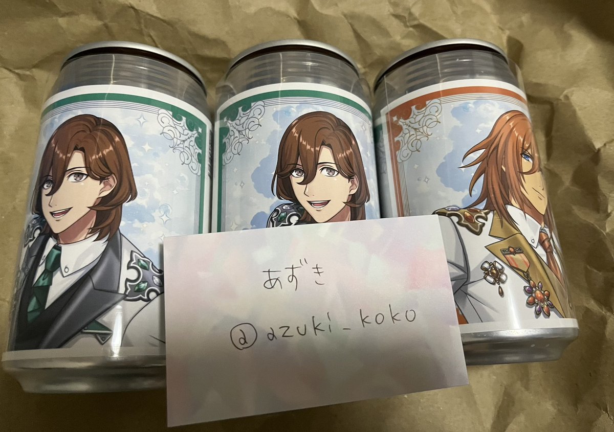azuki_koko's tweet photo. うたプリ ASSHC チャーム アクスタ コラボ缶 メタリックテープ 特典

譲→写真参照

現地または郵送交換
まとめての方優先
22日現地交換も可能ですが17時前には現地を離れるのでそれ前までに交換できる方（時間要相談）
朝昼公演参加

続く↓ https://t.co/qKf5tQdKCy