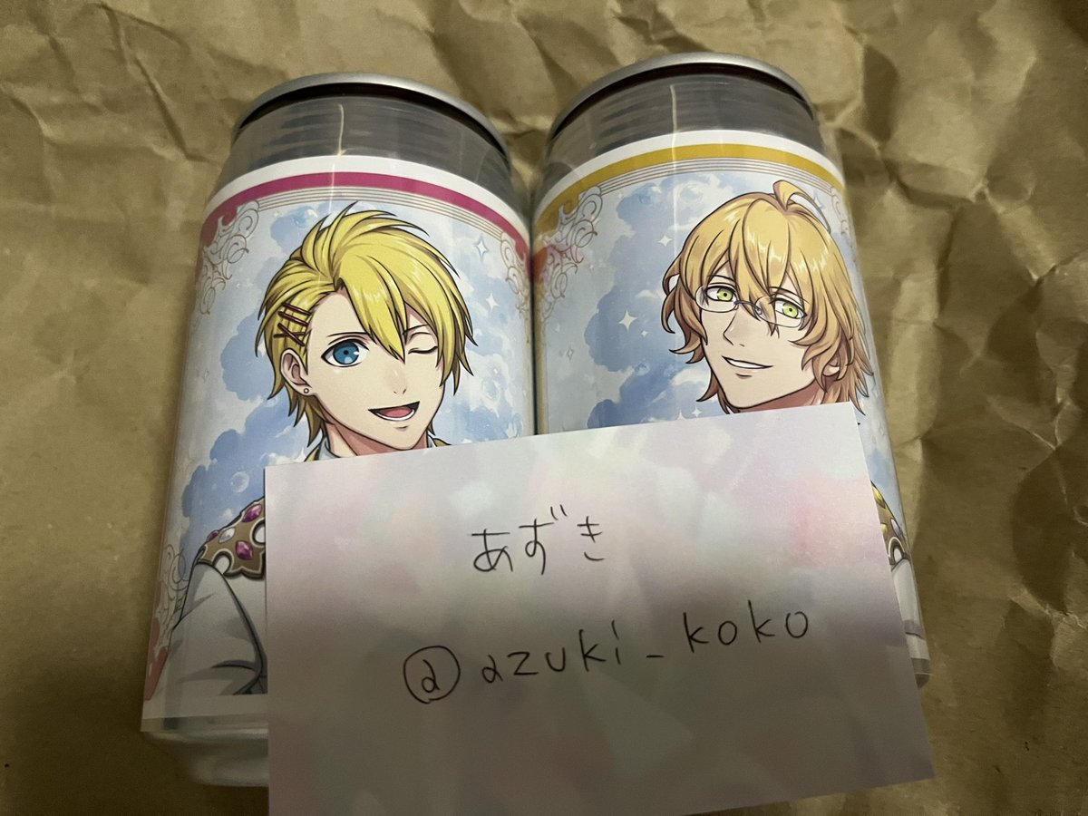 azuki_koko's tweet photo. うたプリ ASSHC チャーム アクスタ コラボ缶 メタリックテープ 特典

譲→写真参照

現地または郵送交換
まとめての方優先
22日現地交換も可能ですが17時前には現地を離れるのでそれ前までに交換できる方（時間要相談）
朝昼公演参加

続く↓ https://t.co/qKf5tQdKCy