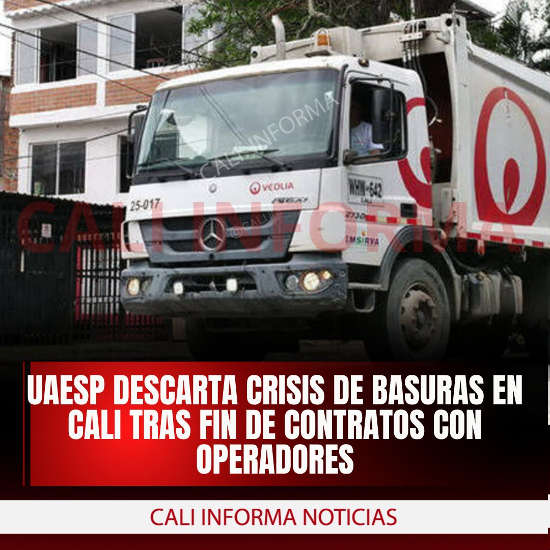 UAESP DESCARTA CRISIS DE BASURAS EN CALI TRAS FIN DE CONTRATOS CON ...